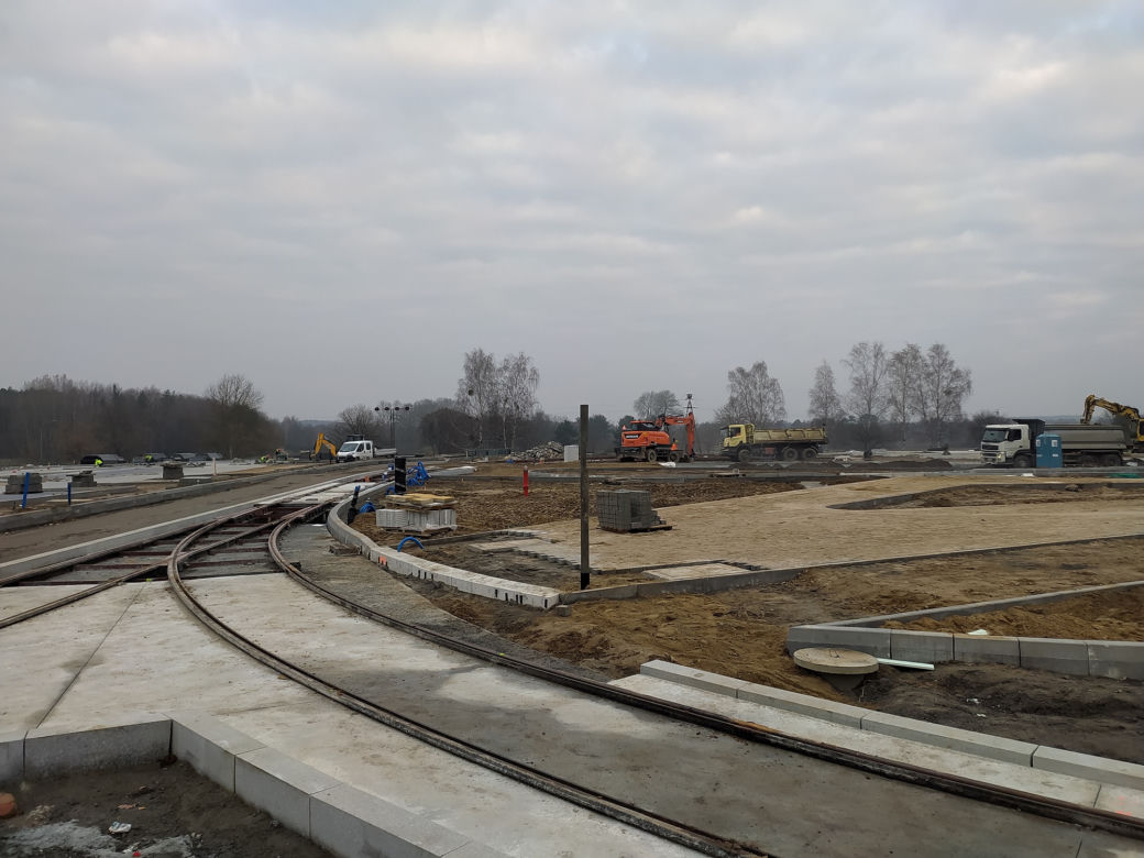 Przebudowa ul. Szafera - grudzień 2020