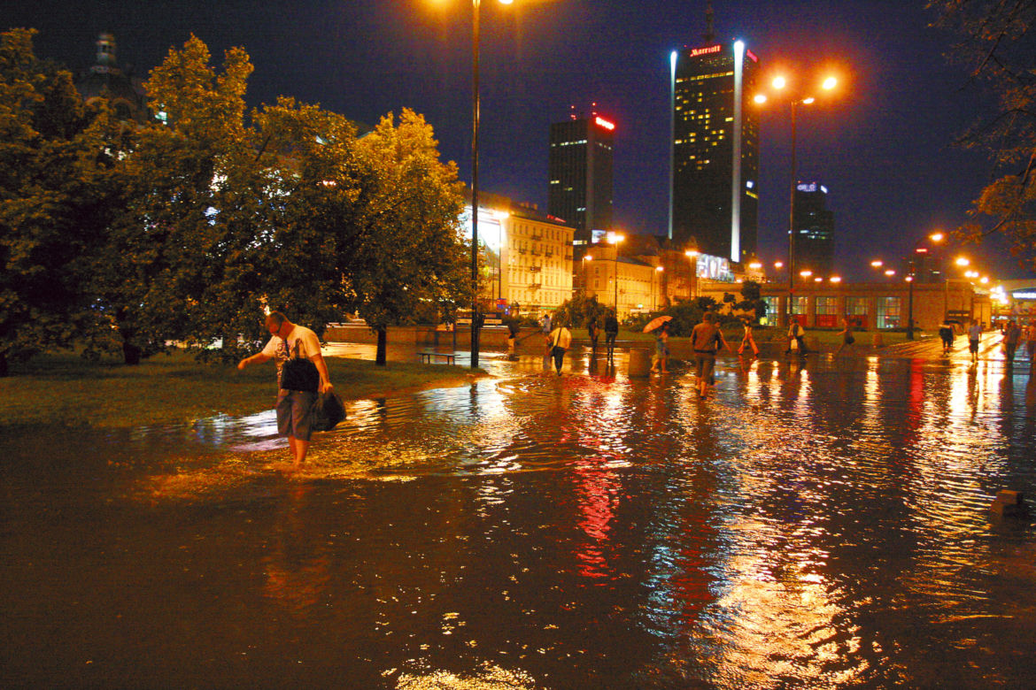 Nawałnica nad Warszawą