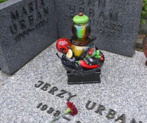 Tak wygląda grób Jerzego Urbana