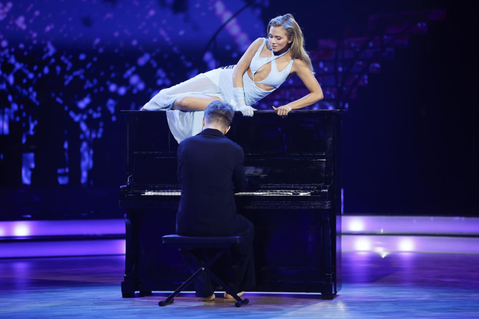 Marcin Rogacewicz i Agnieszka Kaczorowska