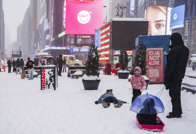 Zima zaatakowała New York City