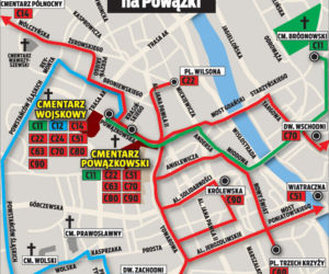 Na cmentarze jedź autobusem