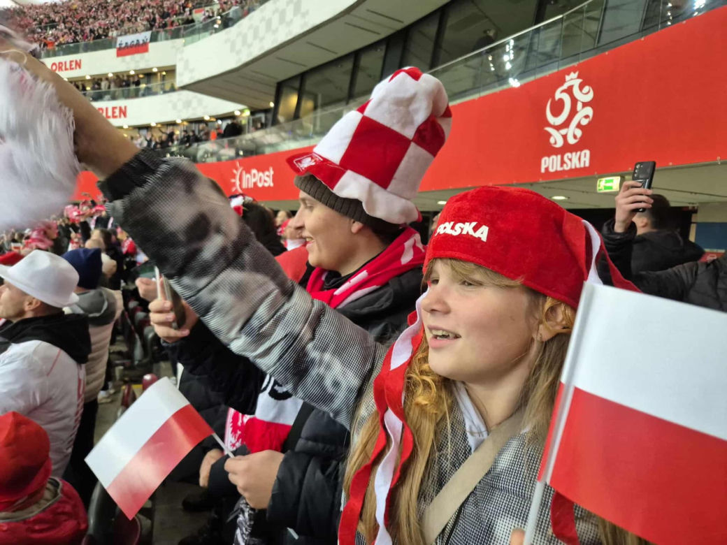 Tłumy na PGE Narodowym w Warszawie! Tak kibicowaliście podczas meczu Polska - Holandia