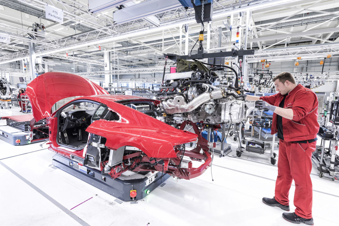 Produkcja Audi R8