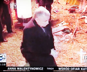 Jarosław Kaczyński zidentyfikował ciało brata