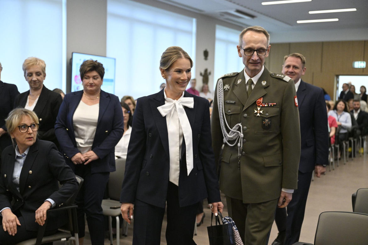 Marta Nawrocka nazwała pielęgniarki aniołami