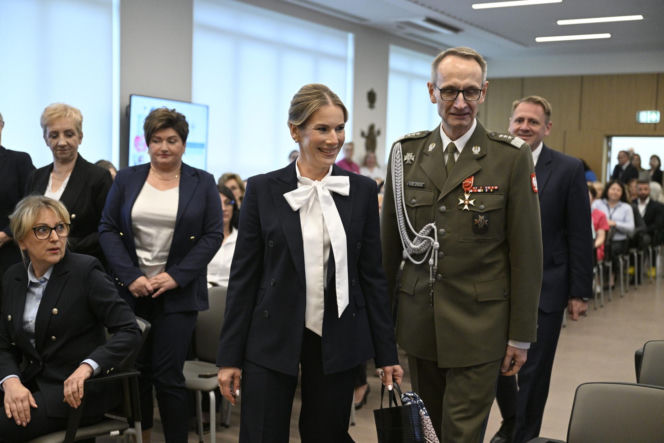Marta Nawrocka nazwała pielęgniarki aniołami