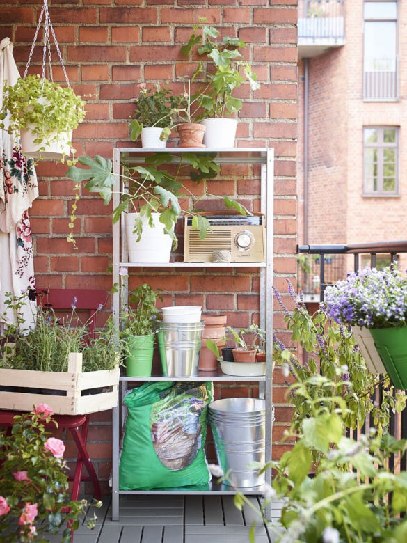 Balkon magiczny i praktyczny IKEA