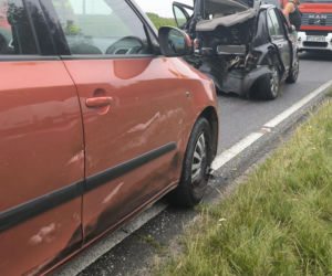 Wypadek na obwodnicy Święciechowy