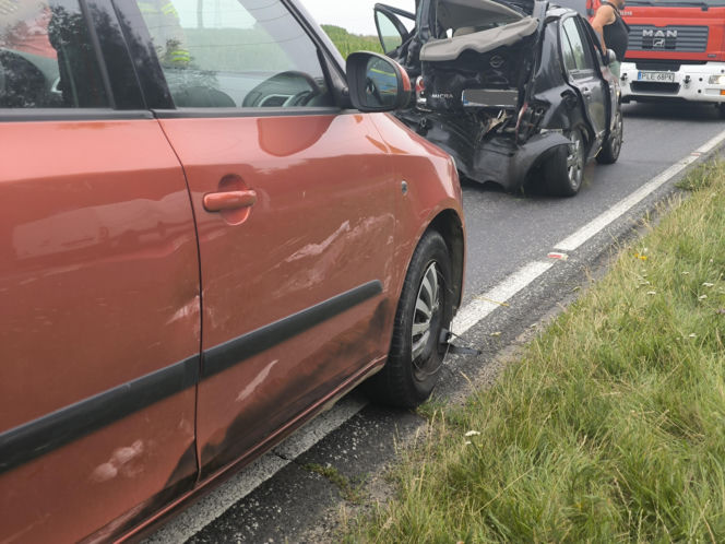 Wypadek na obwodnicy Święciechowy