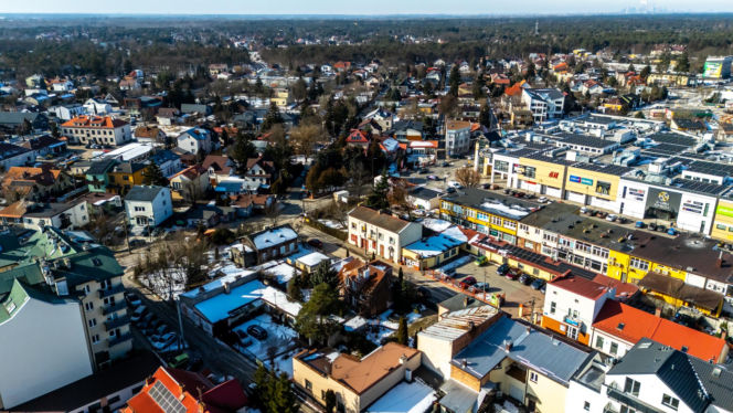 Budowa targowiska w Otwocku