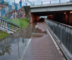 Gwałtowna ulewa nad Radomiem