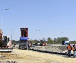 Budowa węzła Niepołomice na autostradzie A4