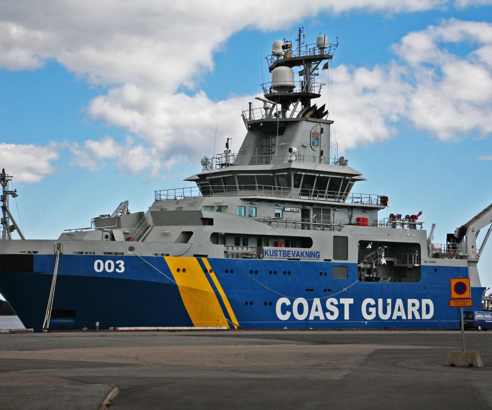 Jednostka szwedzkiej straży przybrzeżnej