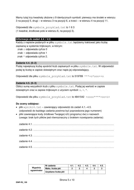 Matura 2025 informatyka rozszerzona - arkusz CKE 14.05.2025 - Formuła 2015