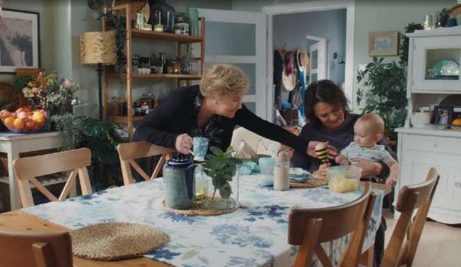 M jak miłość odc. 1914. Marysia (Małgorzata Pieńkowska), Antoś Mark (Myronenko), Barbara (Teresa Lipowska)