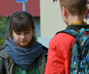 Barwy szczęścia odc. 2327. Ewa (Gabriela Ziembicka), Aleks (Hubert Wiatrowski)