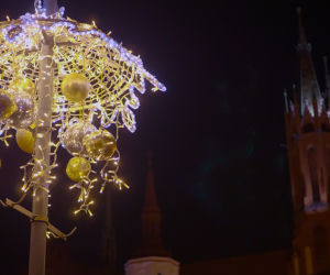 Białystok. Dekoracje świąteczne 2019/2020