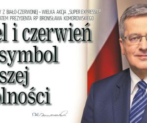 Biel i czerwień to symbol naszej wolności 