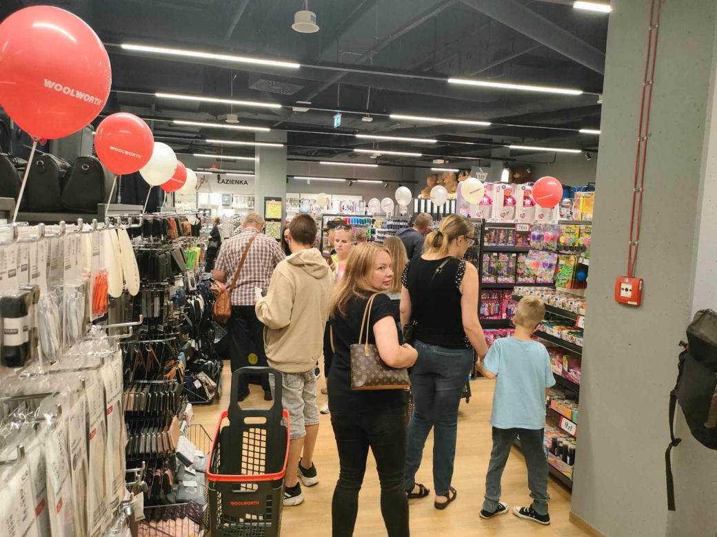 Wielkie otwarcie Woolworth w Galerii Łódzkiej! Już na początku pojawiło się wielu klientów