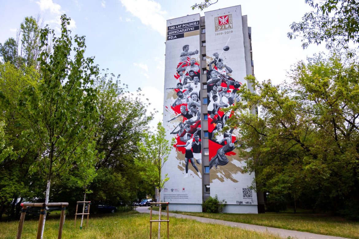 Murale w Warszawie