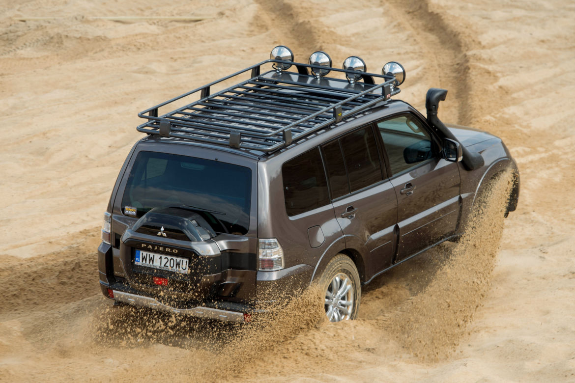 Mitsubishi Pajero lifting 2015