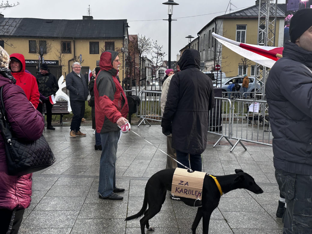 Chaos w Końskich. Dwie debaty prezydenckie, tłumy ludzi na rynku 