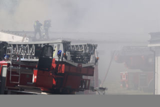 POŻAR W CHORZOWIE.