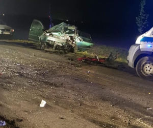 Wypadek między Piecowicami a Kiełczowem