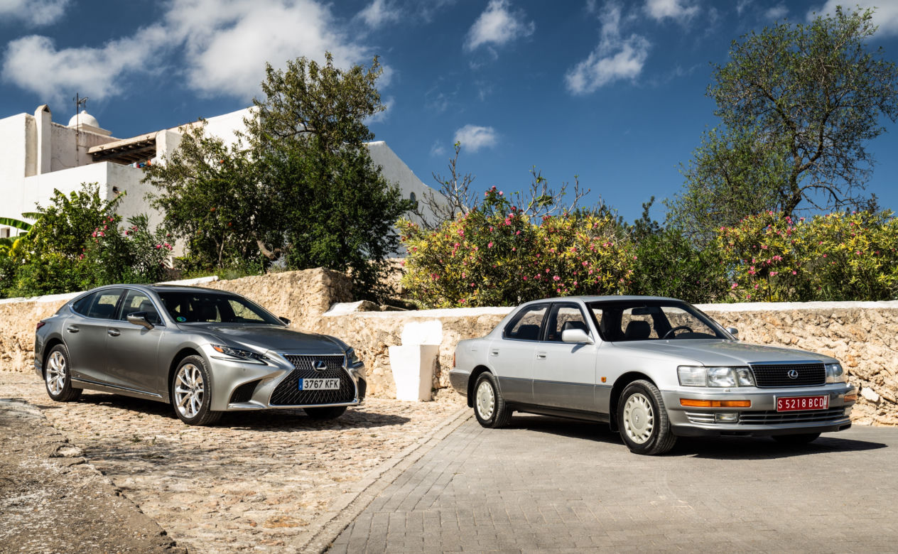 Lexus LS - pierwsza i piąta generacja