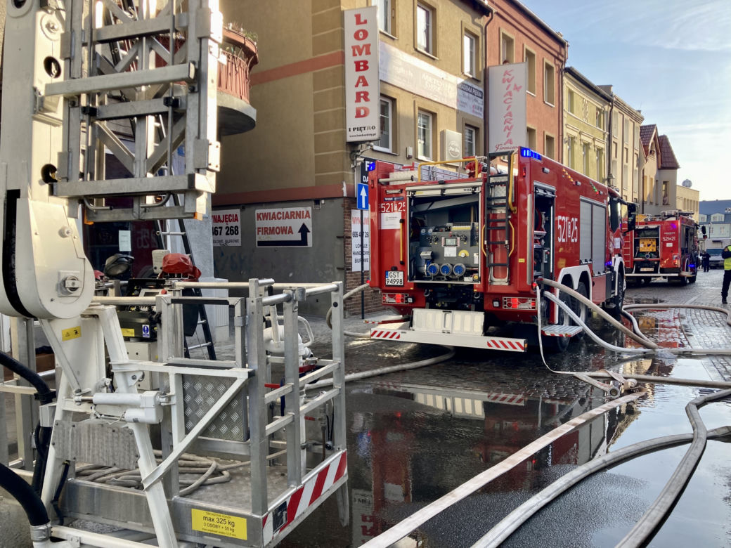 Starogard Gdański. Tragiczny pożar. Zginęło 3 dzieci [31.03.22]