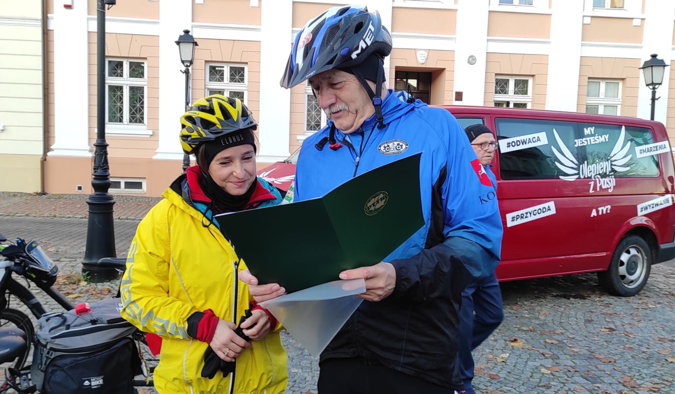 Rajd przez Polskę Miłki Raulin z przystankiem w Koninie