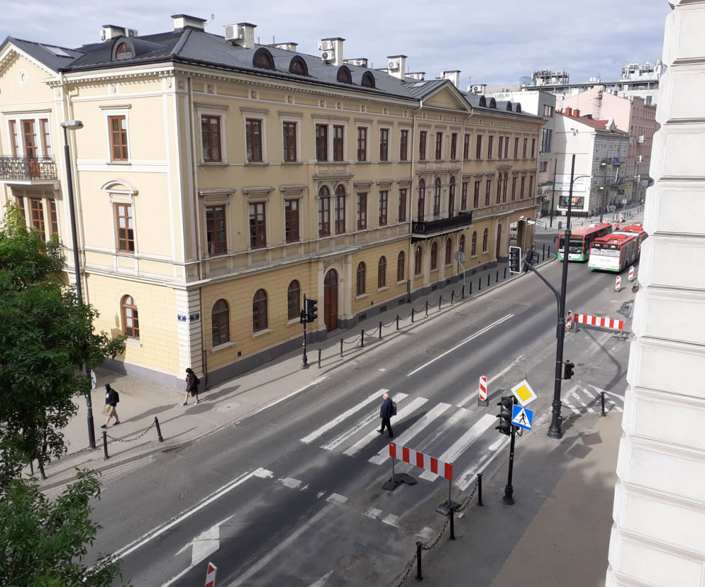 Remont Krakowskiego Przedmieścia