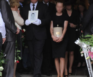 Pożegnanie zamordowanego dziennikarza