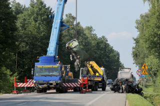 Widok małych zmasakrowanych ciał był przerażający