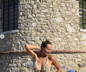 Joanna Moro na wakacjach