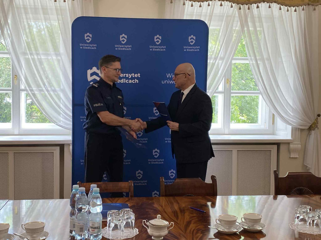Policja zacieśnia współpracę z Uniwersytetem w Siedlcach