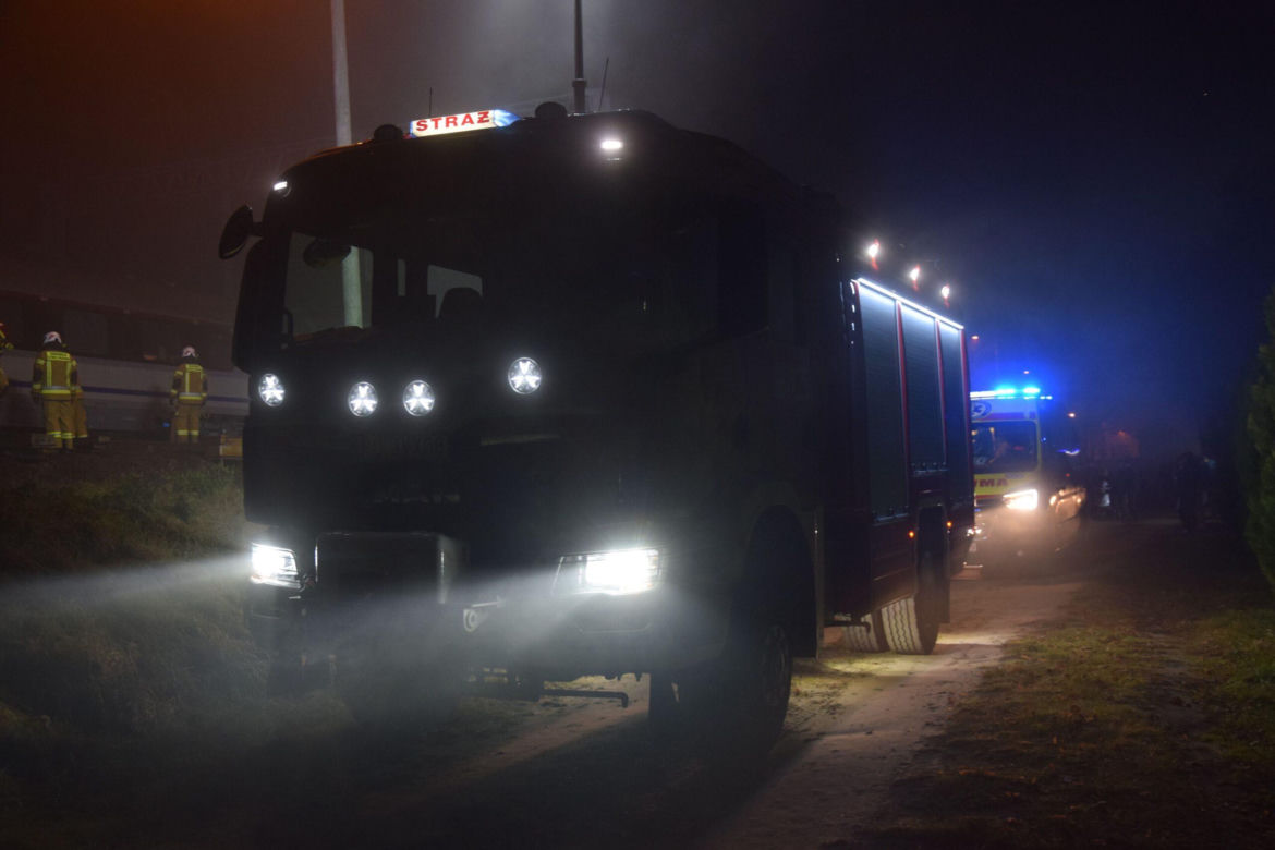 Tragedia w Kościanie. Pociąg potrącił mężczyznę