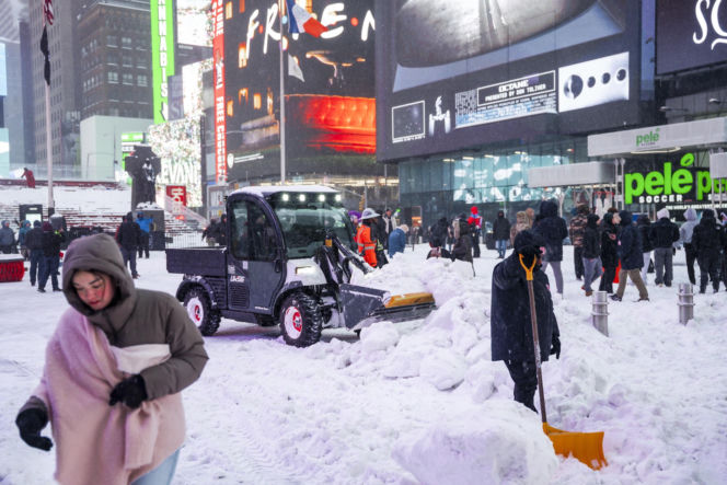 Zima zaatakowała New York City
