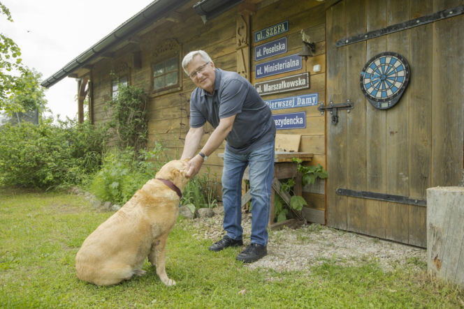 Pieski w Pałacu Prezydenckim
