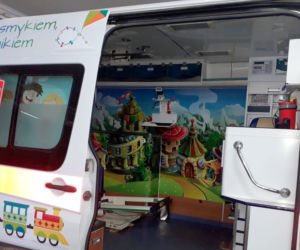 Bajkowy ambulans będzie woził małych pacjentów