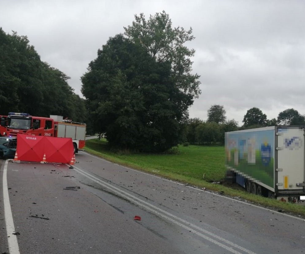 Łukowisko: Makabryczny wypadek na DK 19. Śmierć na drodze