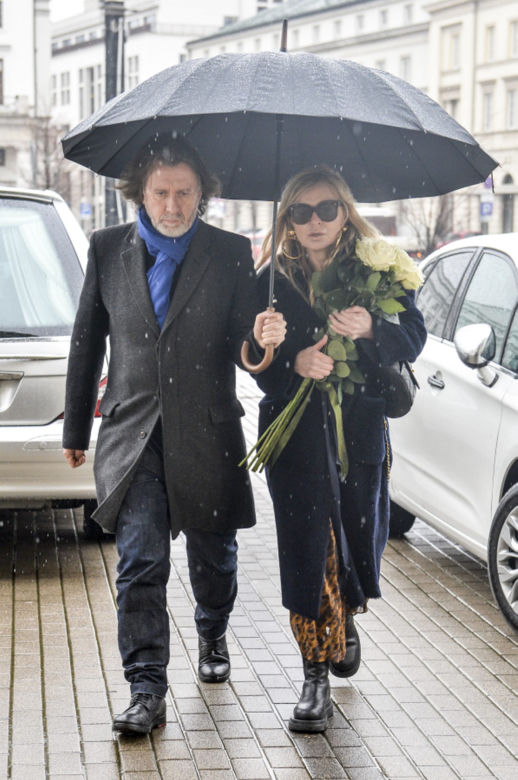 Pogrzeb Jerzego Gruzy. Żegnała go rodzina i przyjaciele.