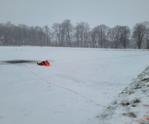 Strażackie ćwiczenia