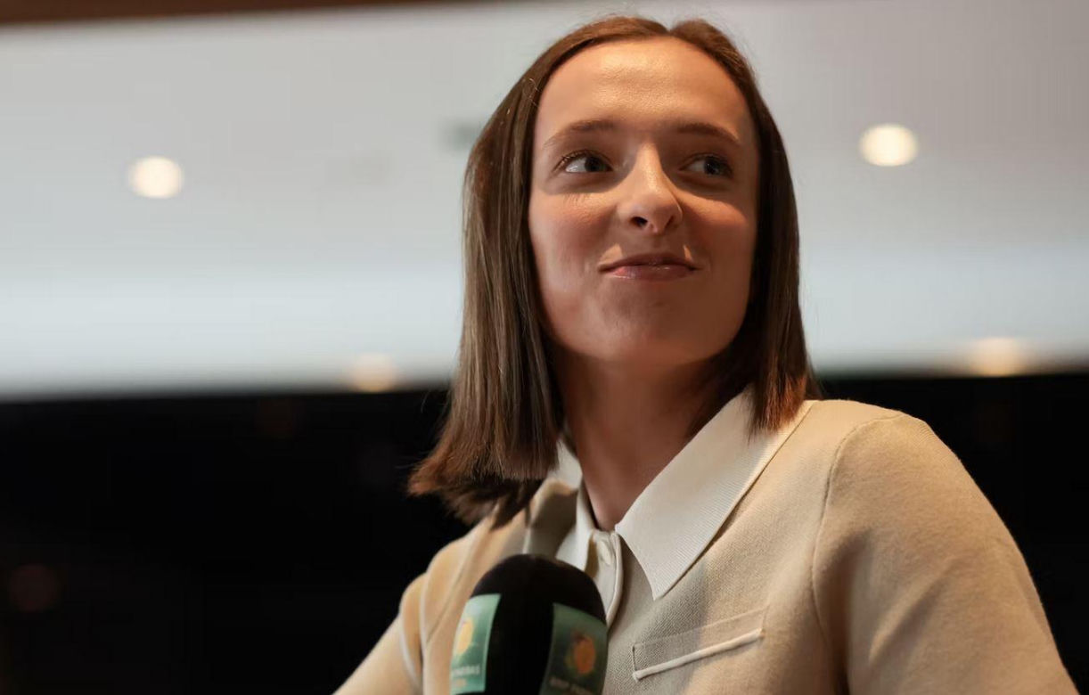 Iga Świątek i Carlos Alcaraz na lunchu w Indian Wells