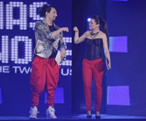Mariusz Kałamaga i Kasia Cichopek