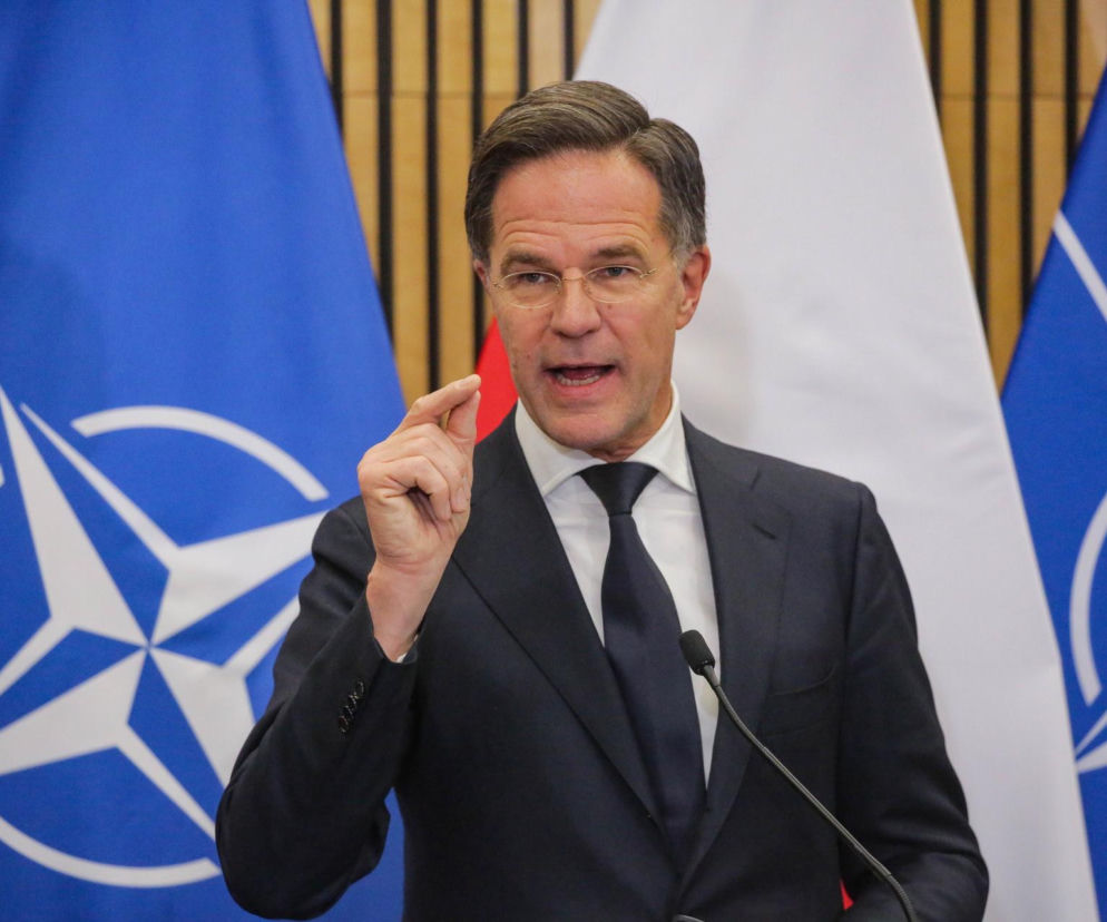 Szef NATO na mazurskim poligonie. Mark Rutte ostrzegł Putina: „Jesteśmy zjednoczeni i gotowi