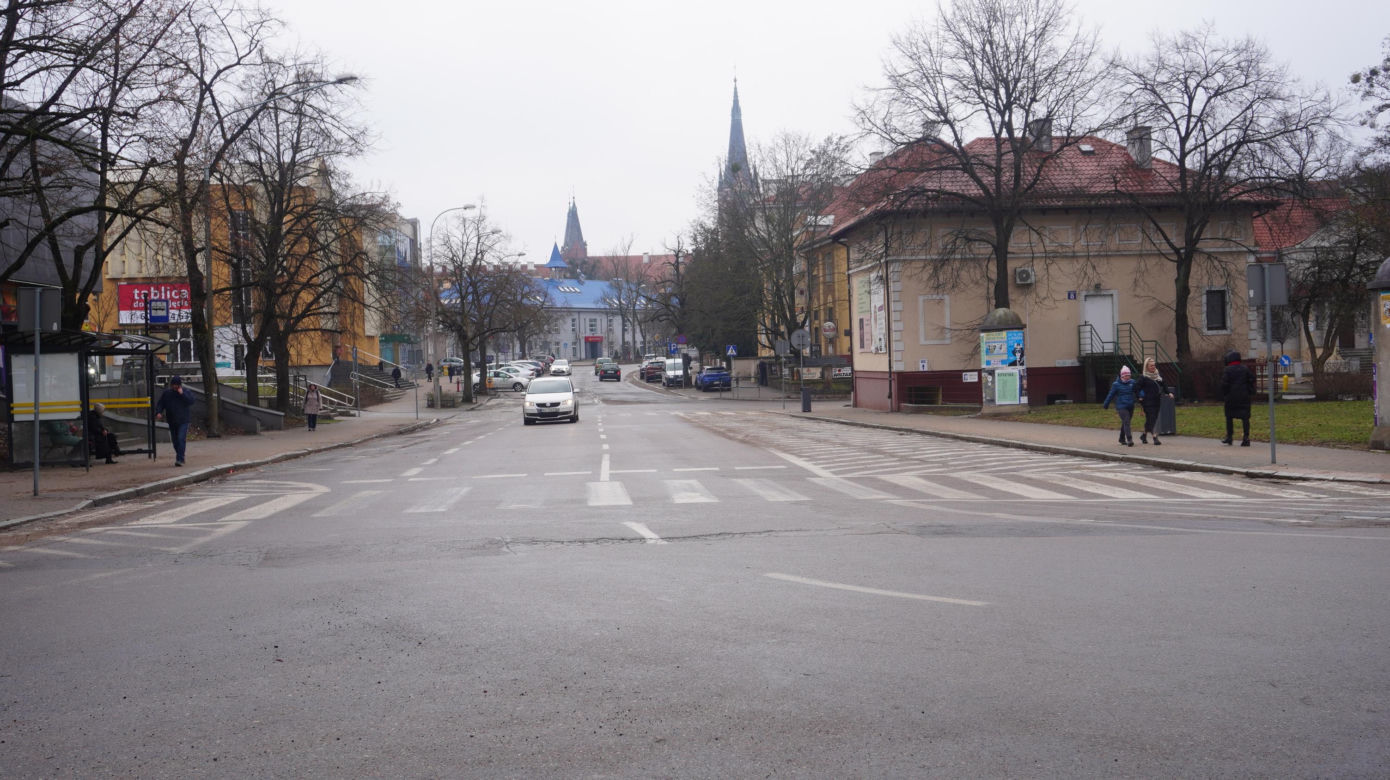 To jedyne prostokątne rondo w Europie. Znajduje się blisko centrum Olsztyna [ZDJĘCIA]