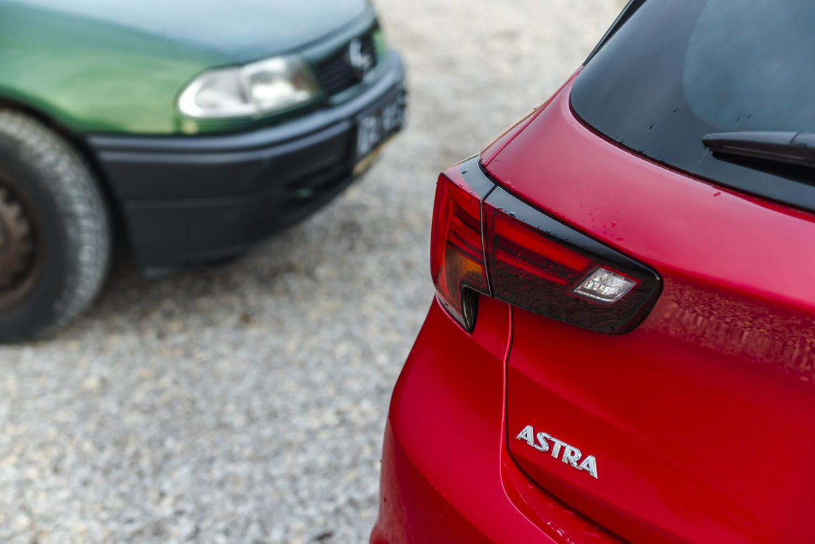Opel Astra K 1.2 Turbo 130 KM Elegance & Opel Astra Classic F 1.4 8V 60 KM GL Base