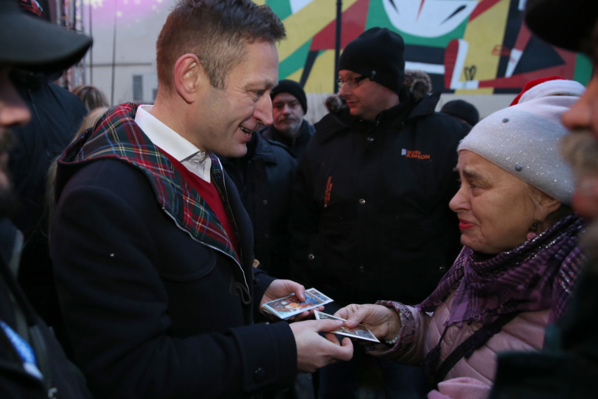 Wiceprezydent Warszawy podzielił się opłatkiem
